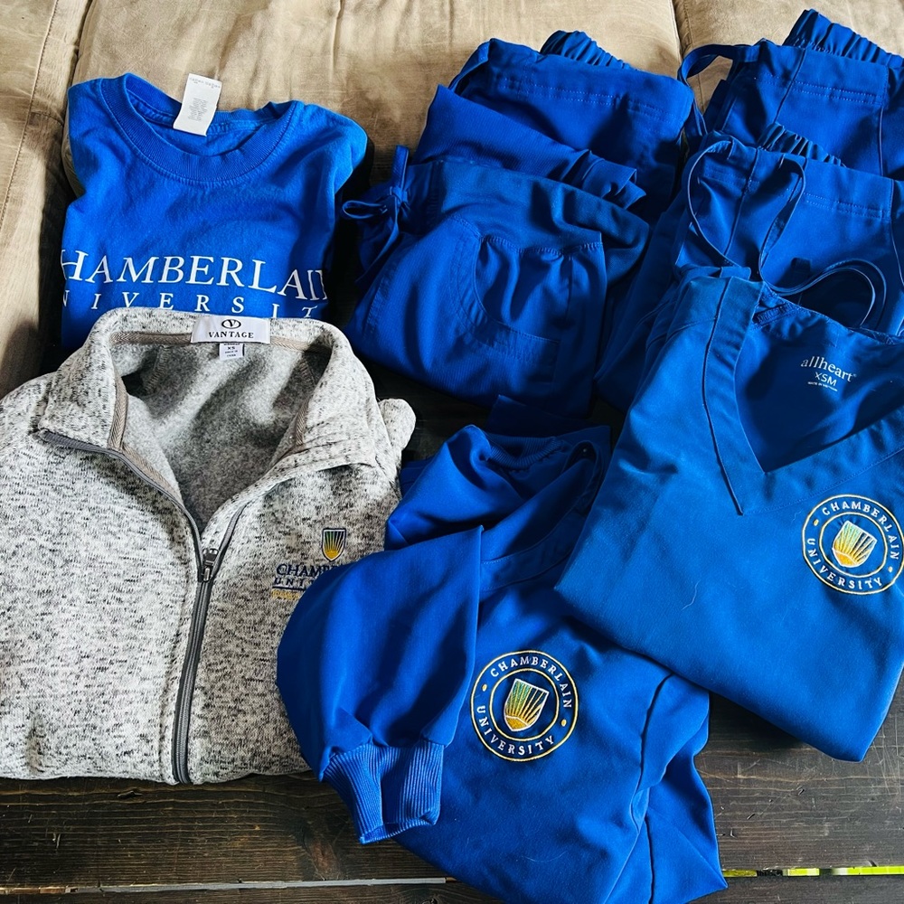 Chamberlain University Scrub Sets